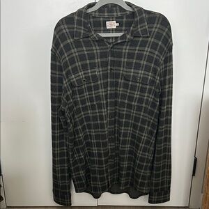 Olive and Gray Faherty Legend Shirt